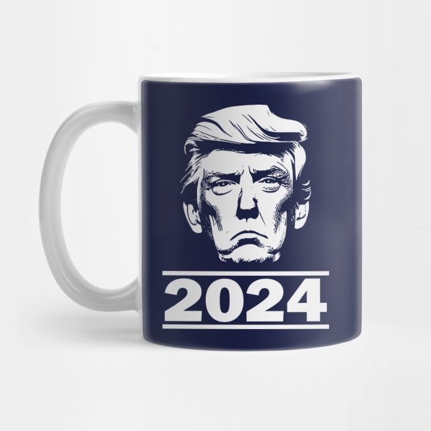 Donald Trump 2024 Mugshot by Etopix